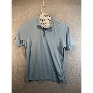 Caribbean Shirt‎ Adult XL  Aqua Supima Cotton  Pullover